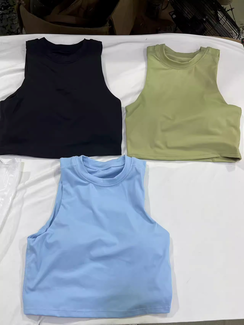 Women's 3-Piece Yoga Set: Sports Bra, Skirts and Shorts FGBYW510 KW301