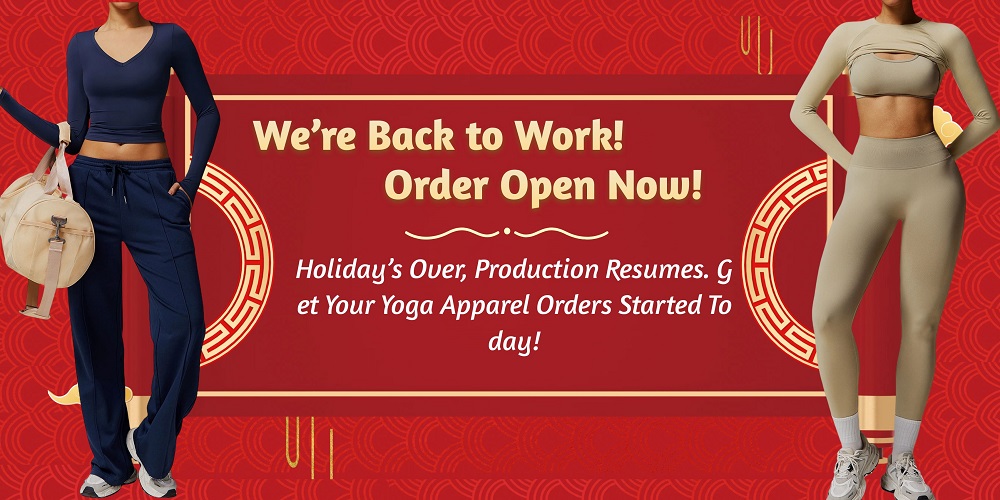 We're Back! Orders Now Open – Let’s Get to Work!