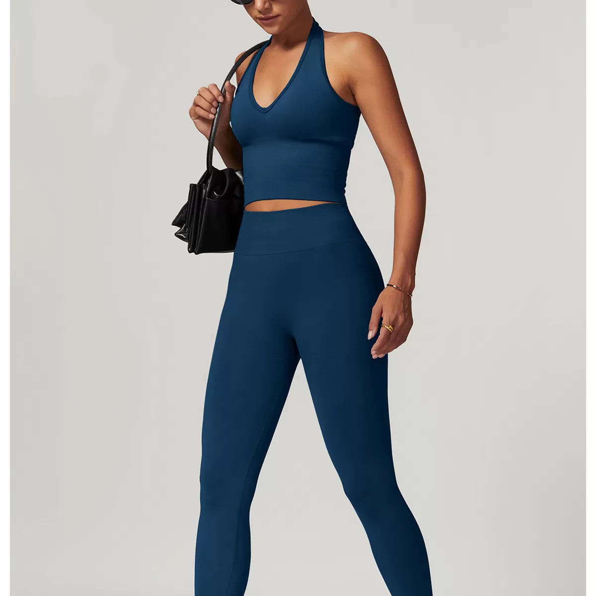 Women's 2-Piece Yoga Set: Sports Bra and Leggings FGBTZ7725