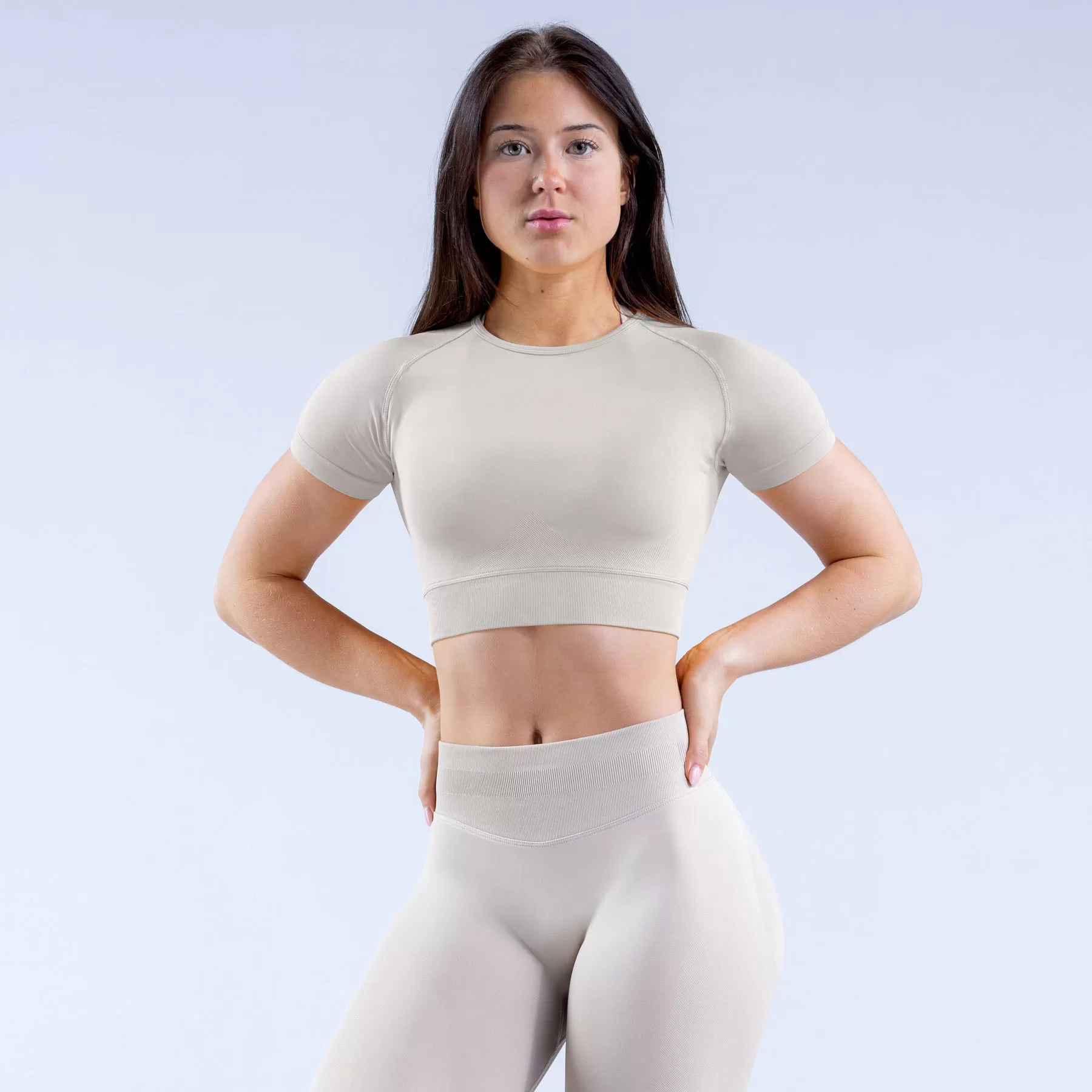 Seamless Yoga short sleeves FGB6196