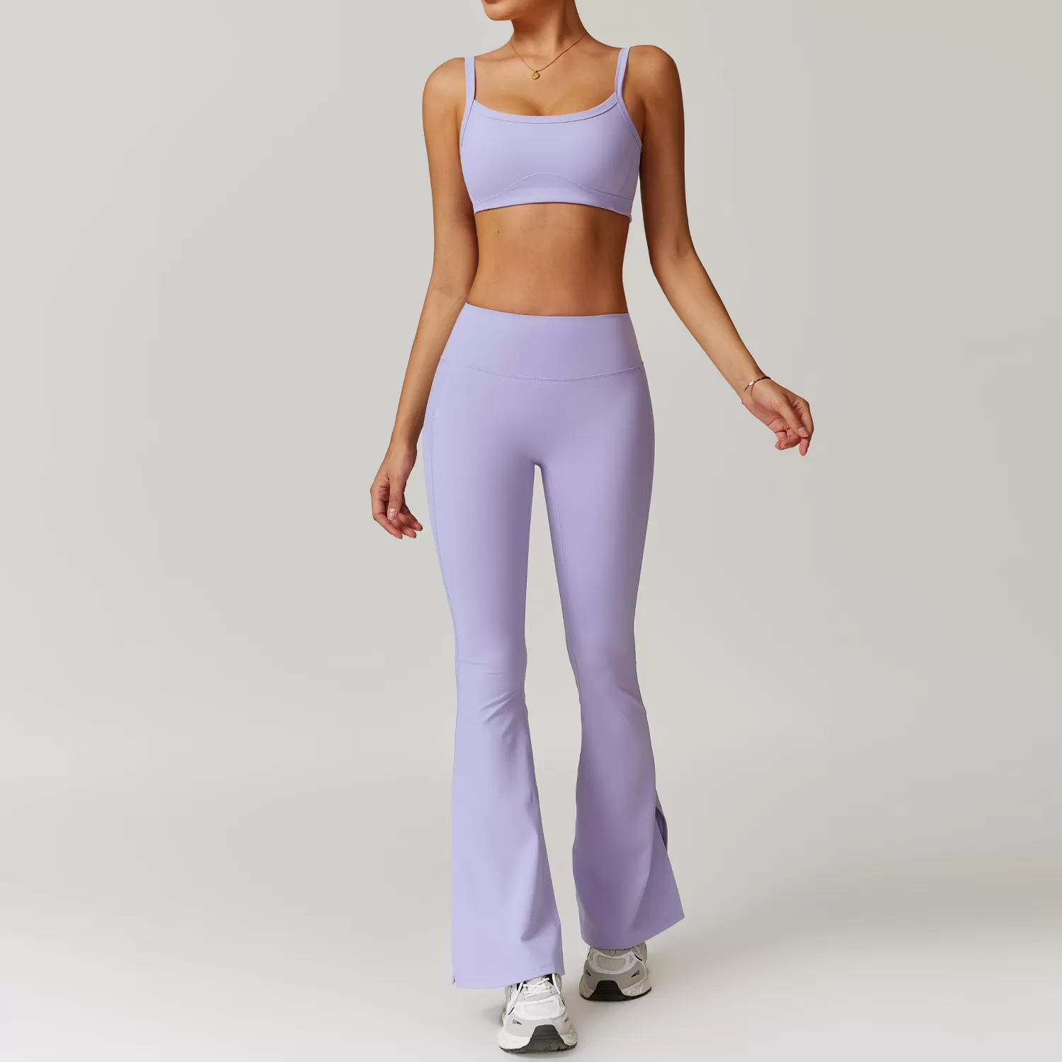 Women's 2-Piece Yoga Set: Sports Top and Pants FGBTZ8900