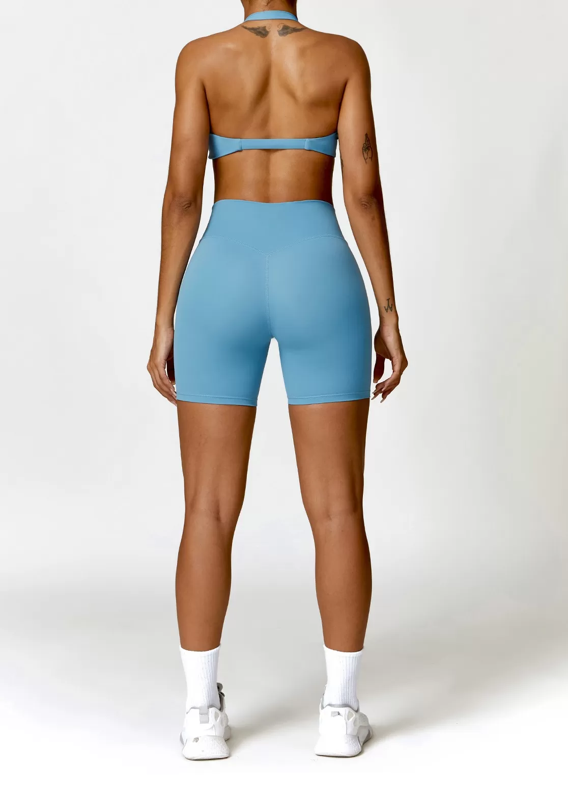 Women's 3-Piece Yoga Set: Sports Bra, Shorts, and Pants FGBTZ8503