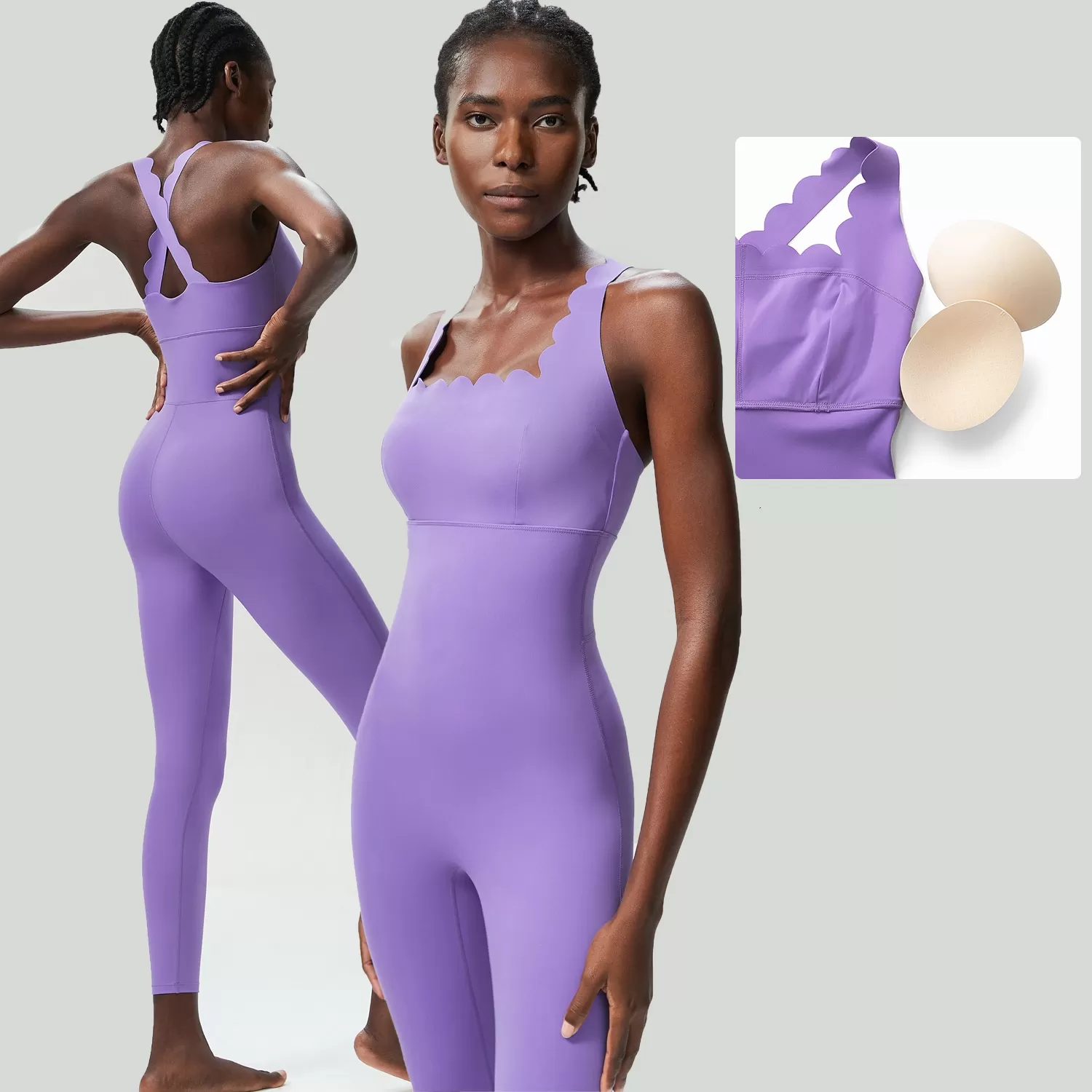 Women's Yoga Jumpsuit FGBLT485