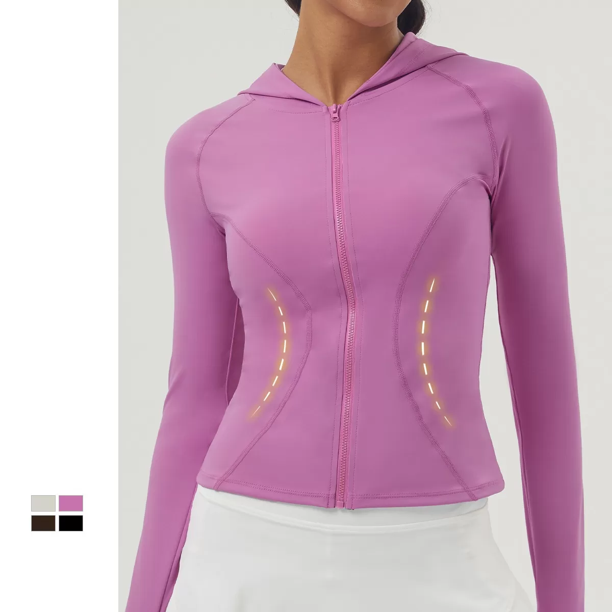 Women's Yoga Hoodies Jacket Top FGB2443