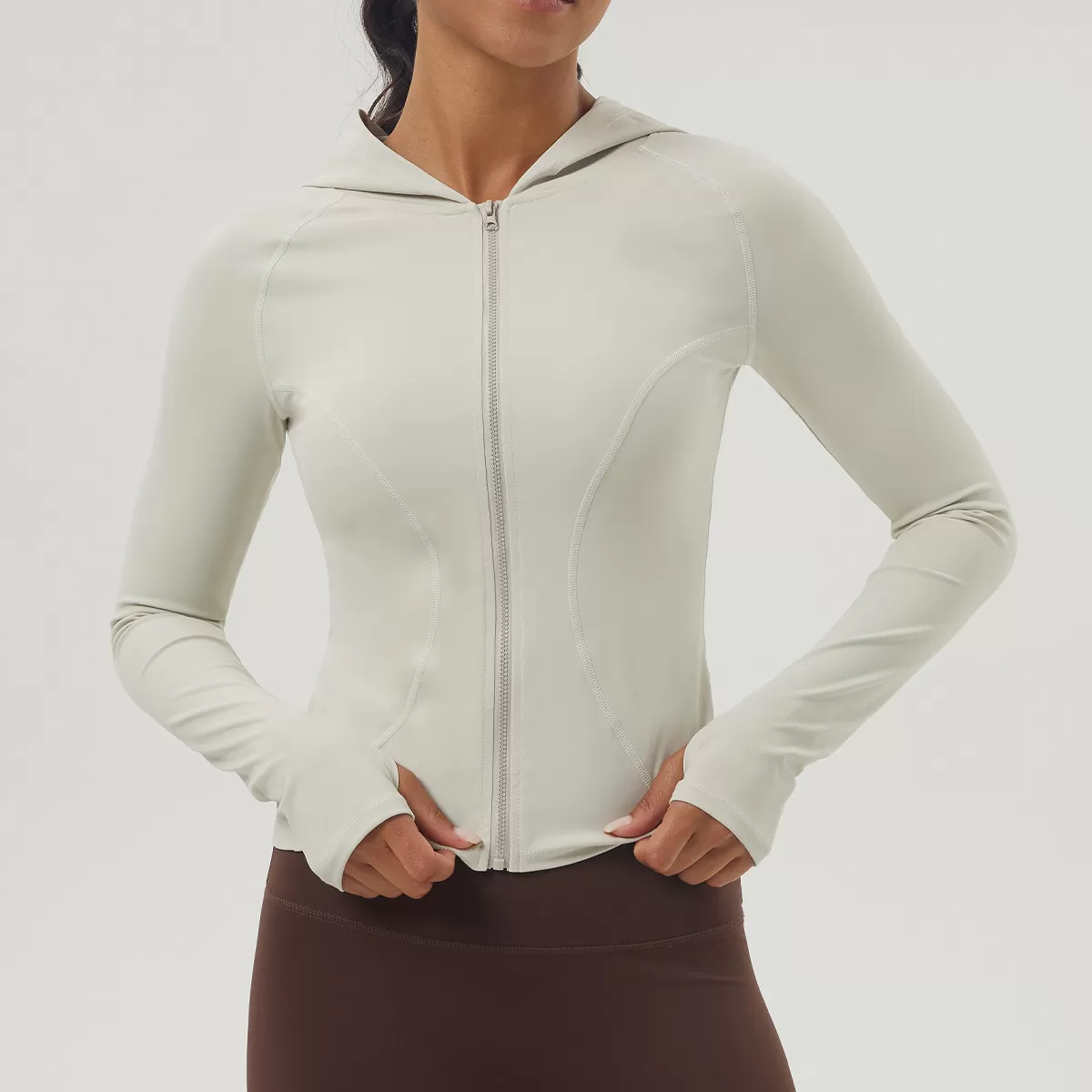 Women's Yoga Hoodies Jacket Top FGB2443