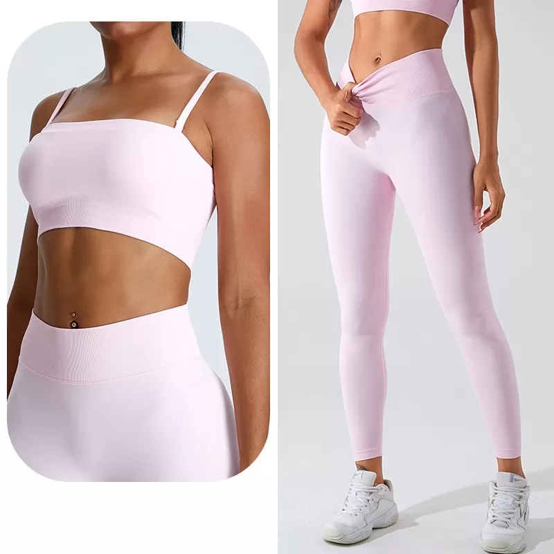 Women's 2-Piece Yoga Set: Bra Top and Leggings FGBMS1104