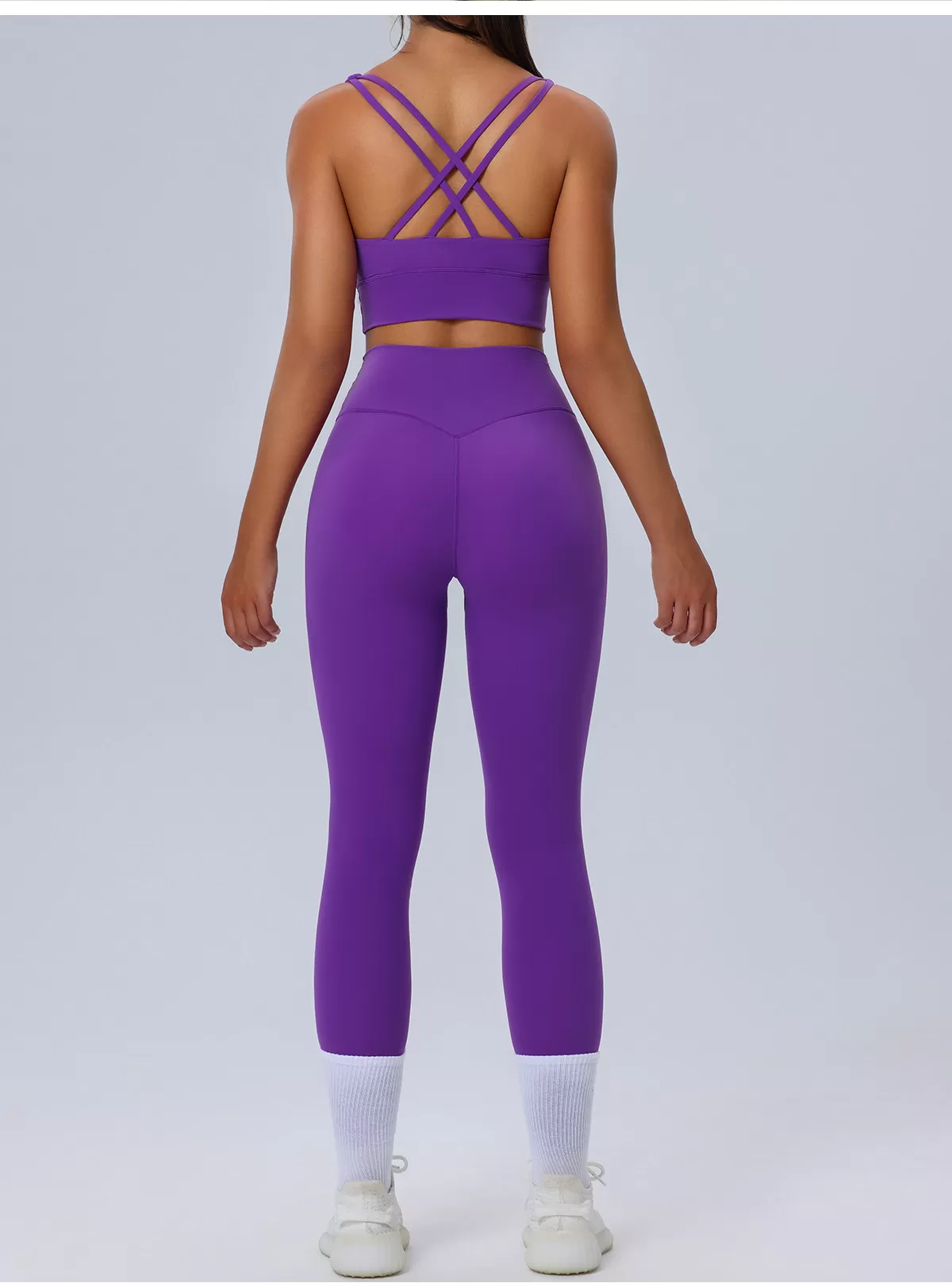 Women's 2-Piece Yoga Set: Bra Top and Leggings FGBF219-220