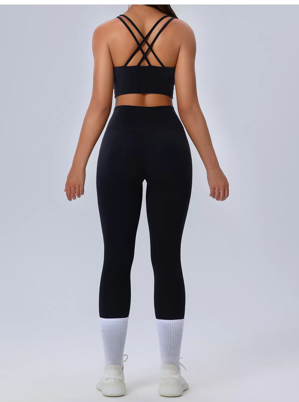 Women's 2-Piece Yoga Set: Bra Top and Leggings FGBF219-220