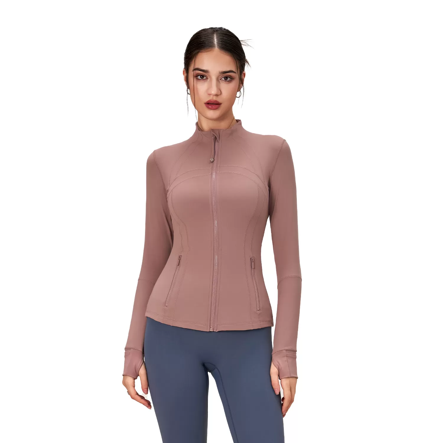 Women's Sportswear Yoga Jacket Top FGBWT-046