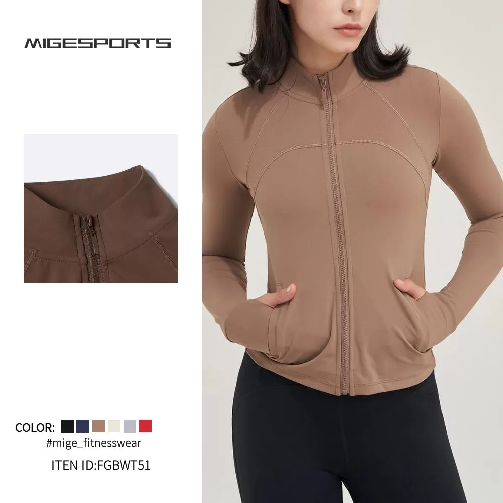 Women's Sportswear Yoga Jackets FGBWT51