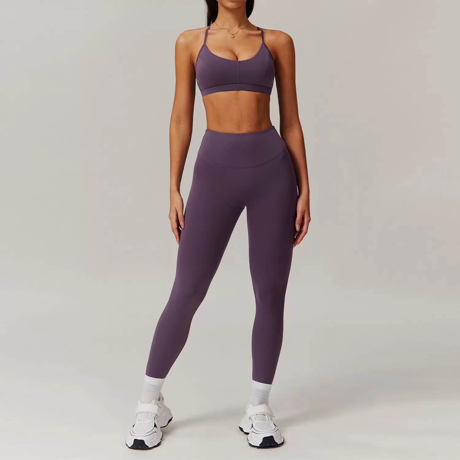 Women's 2-Piece Yoga Set: Bra Top and Leggings FGBTZ9139