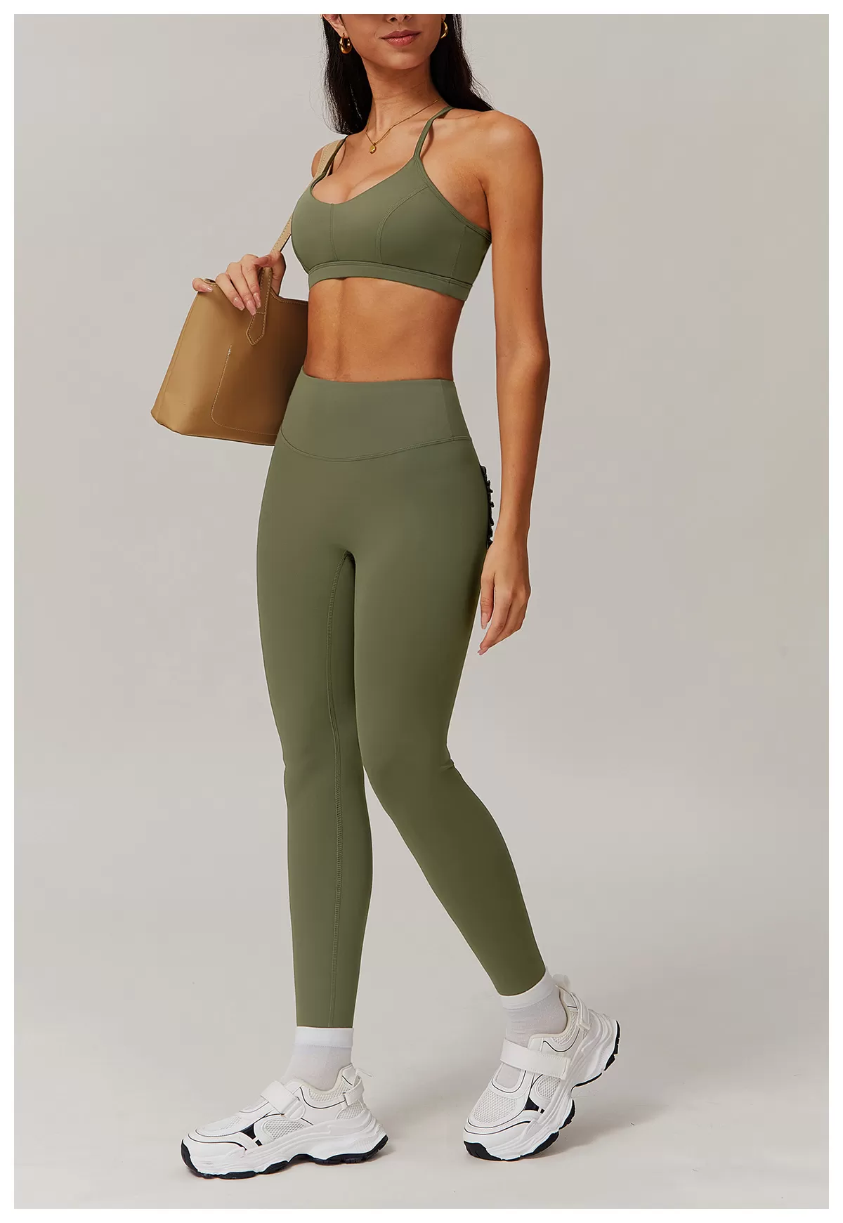 Women's 2-Piece Yoga Set: Bra Top and Leggings FGBTZ9139