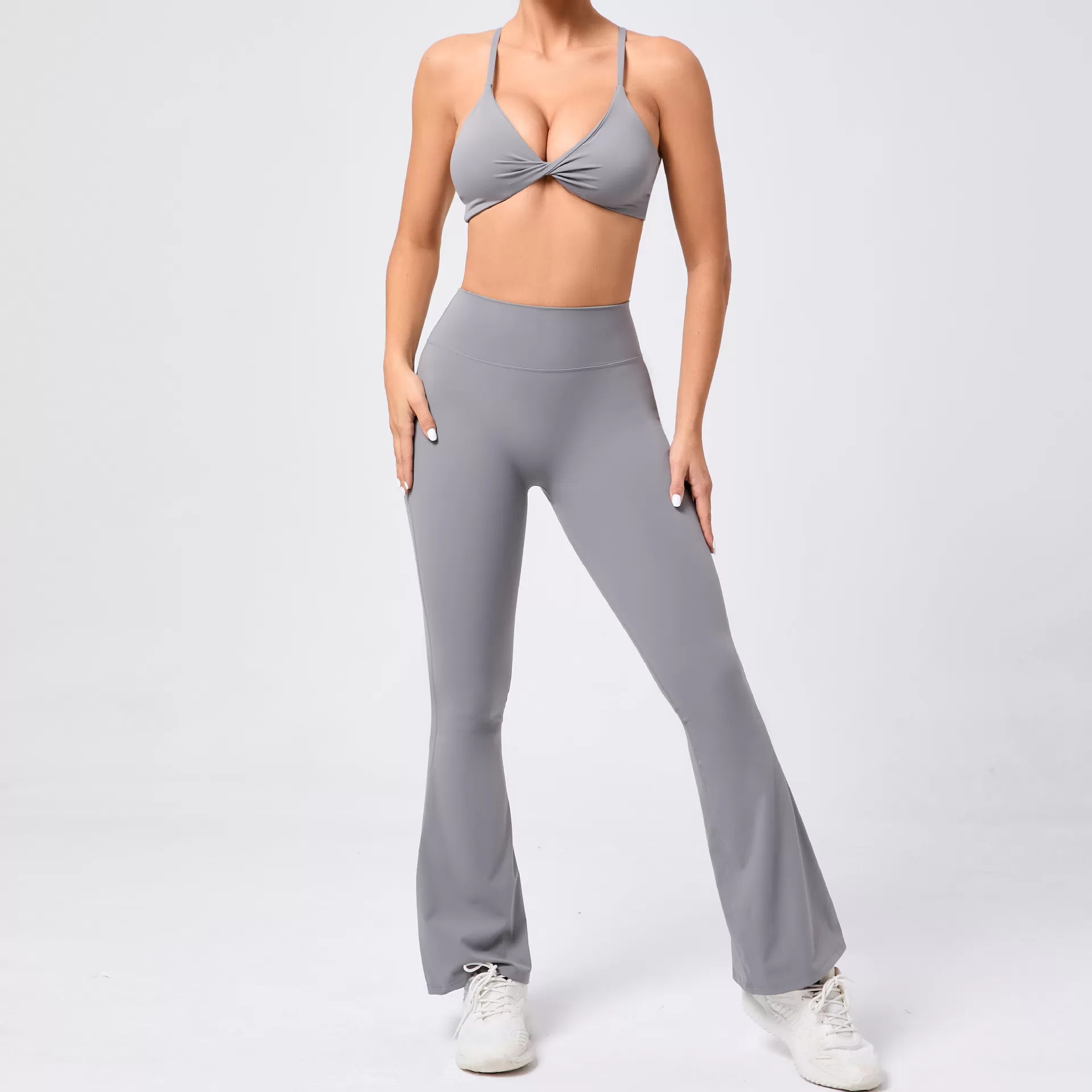 Women's 2-Piece Yoga Set: Bra Top and Pants FGB61041+9190