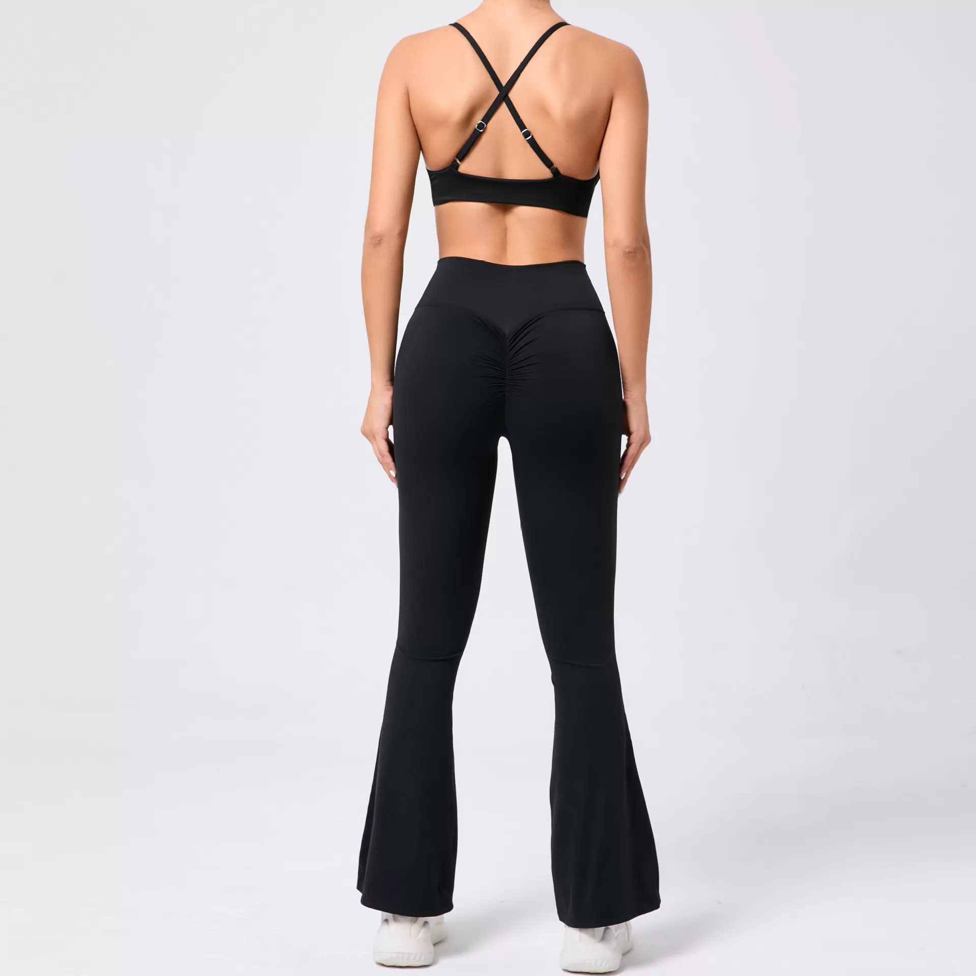 Women's 2-Piece Yoga Set: Bra Top and Pants FGB61041+9190