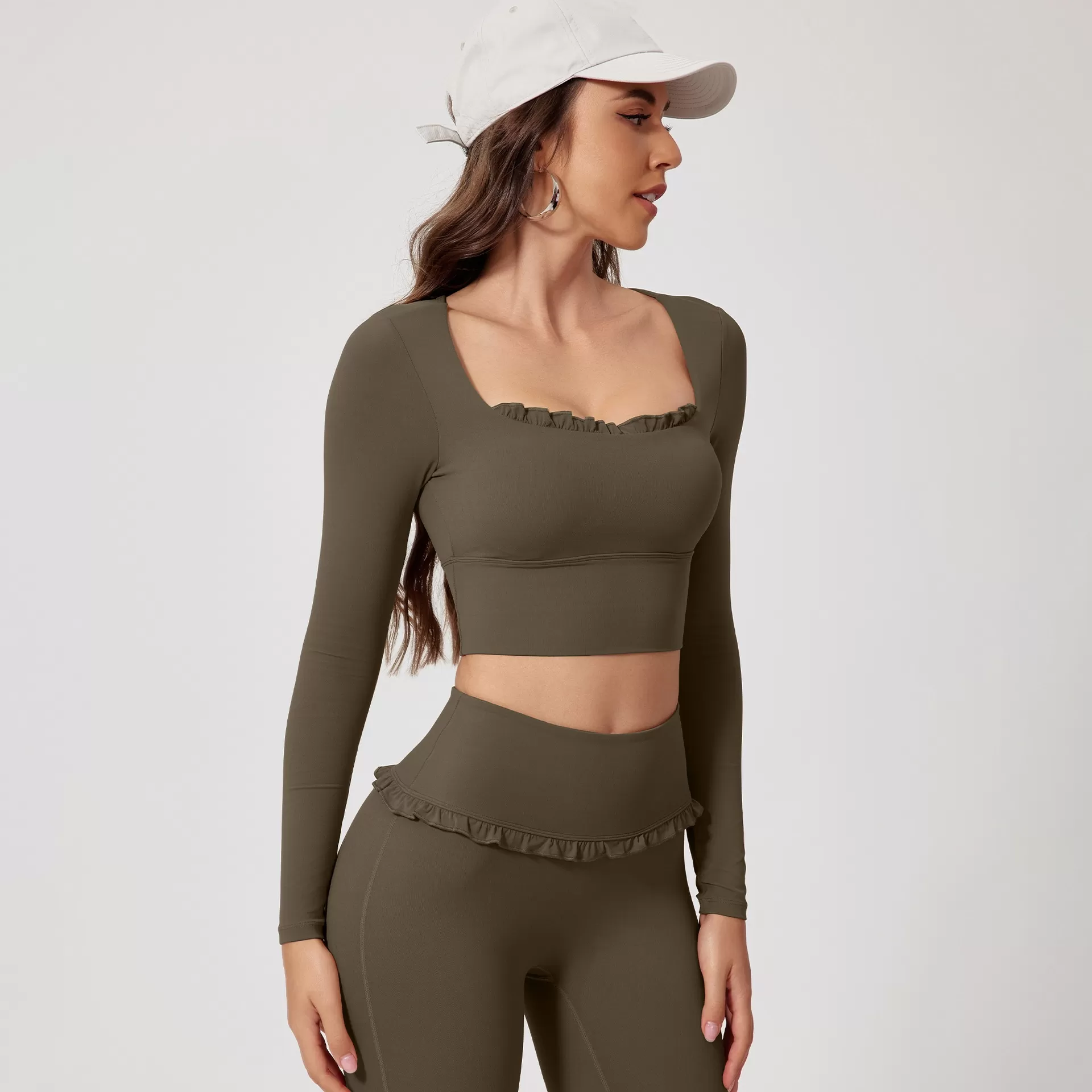 Women's Yoga Long Sleeve Top FGBCX5027