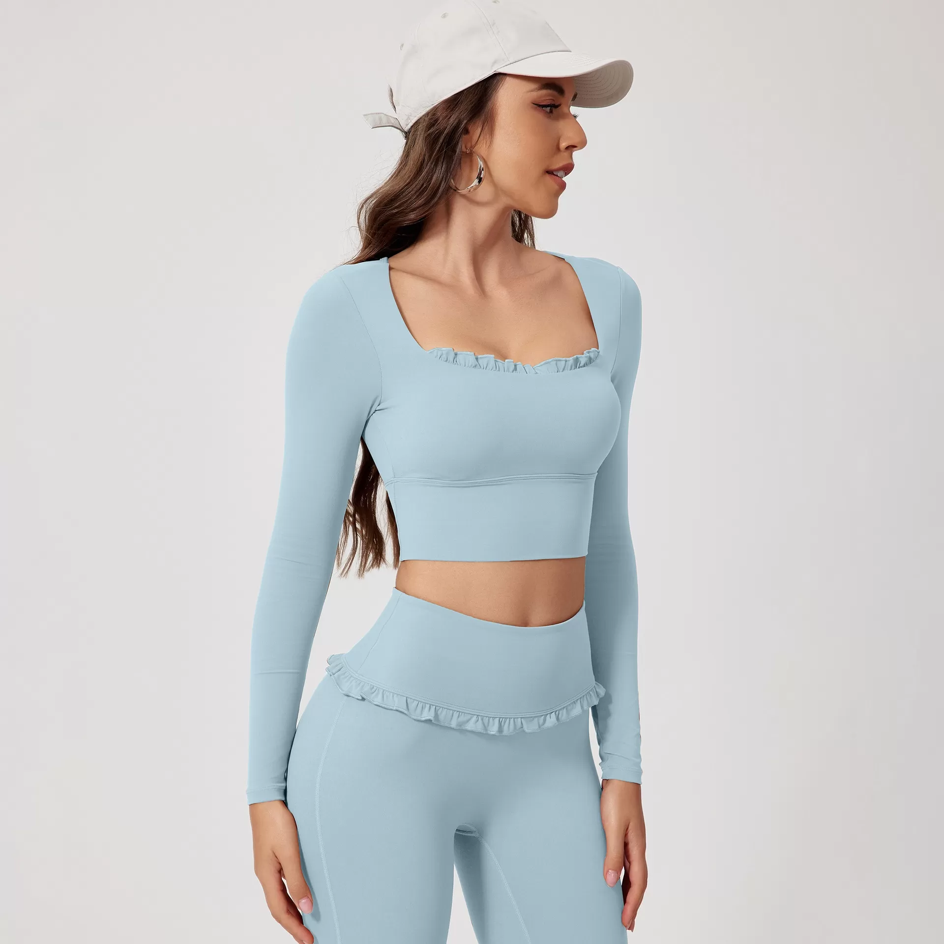 Women's Yoga Long Sleeve Top FGBCX5027