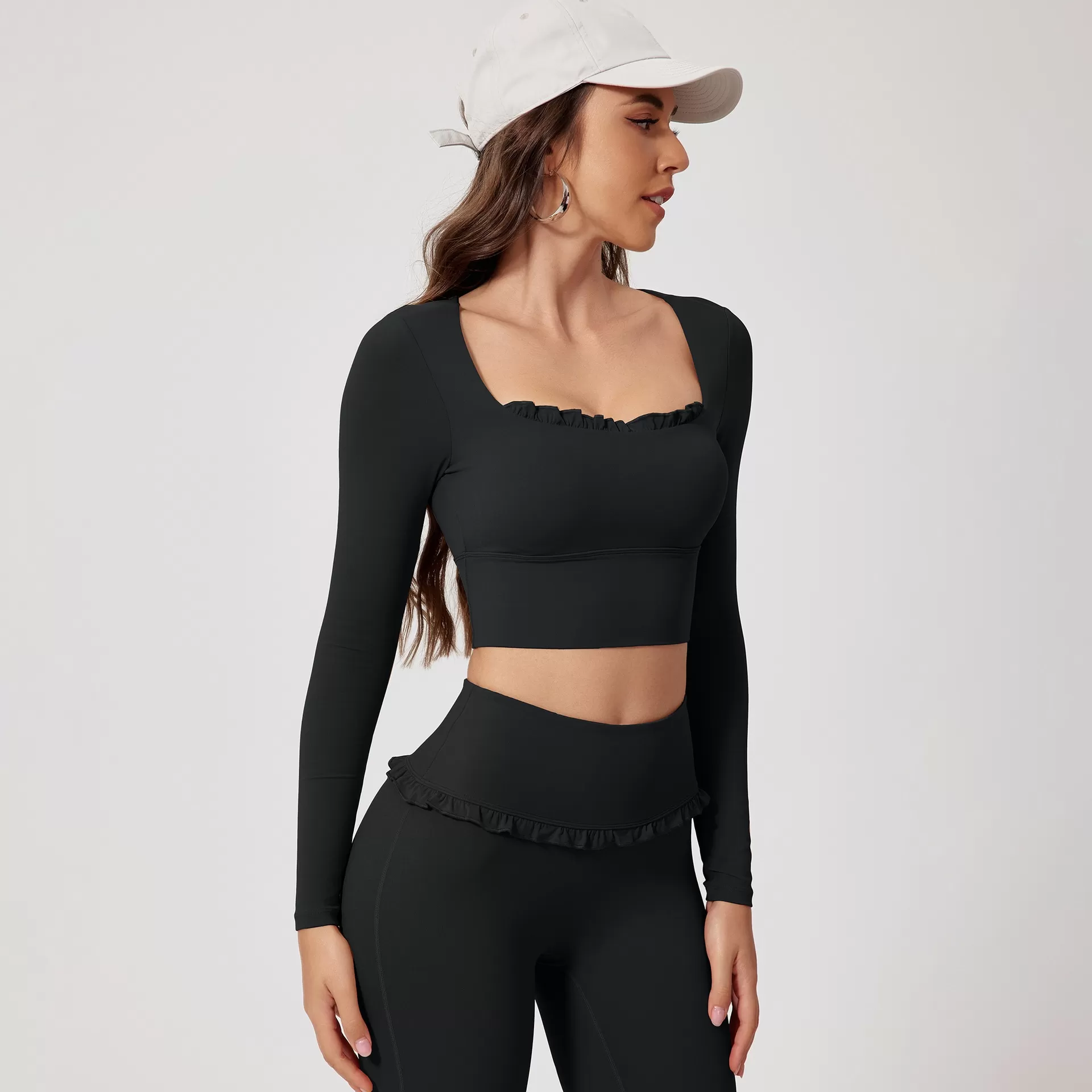 Women's Yoga Long Sleeve Top FGBCX5027