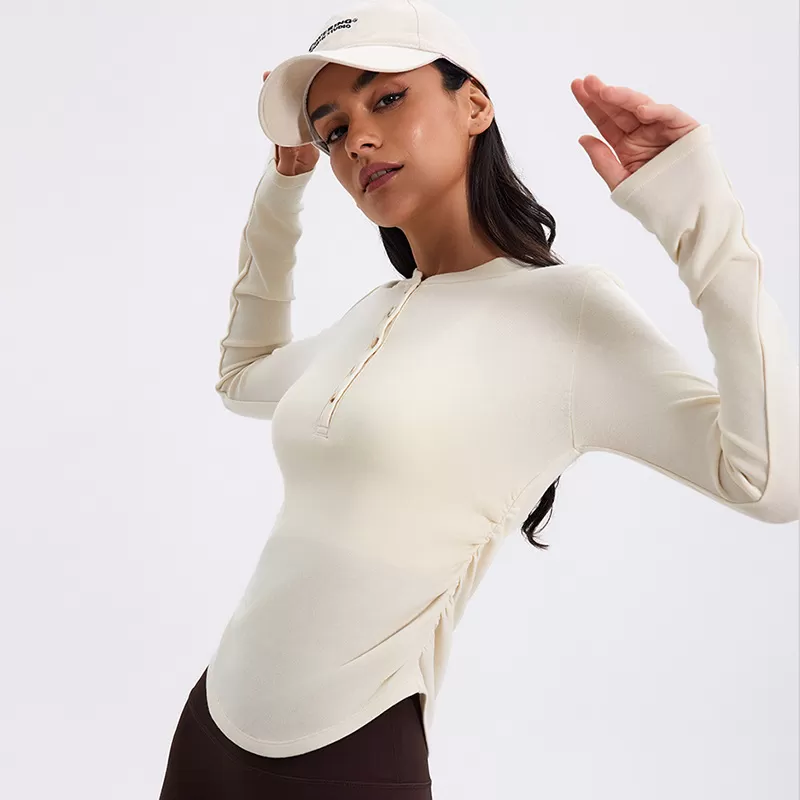 Women's Yoga Long Sleeve Top FGBYE6130