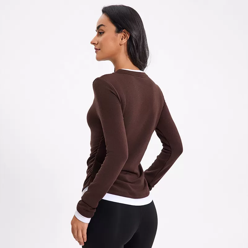 Women's Yoga Long Sleeve Top FGBYE6142