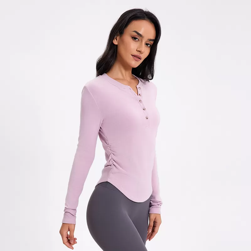 Women's Yoga Long Sleeve Top FGBYE6144