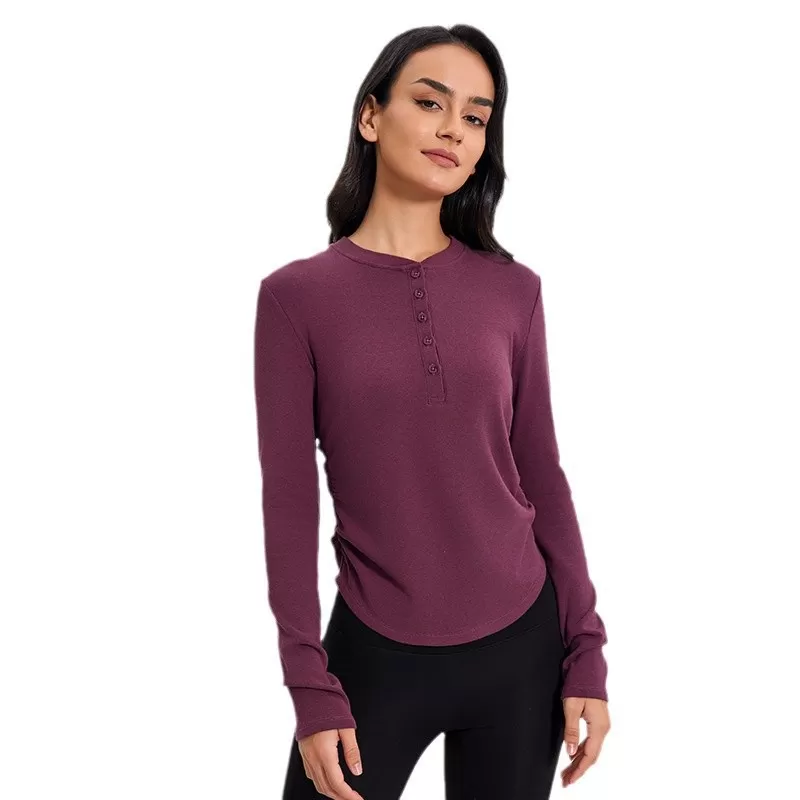 Women's Yoga Long Sleeve Top FGBYE6144