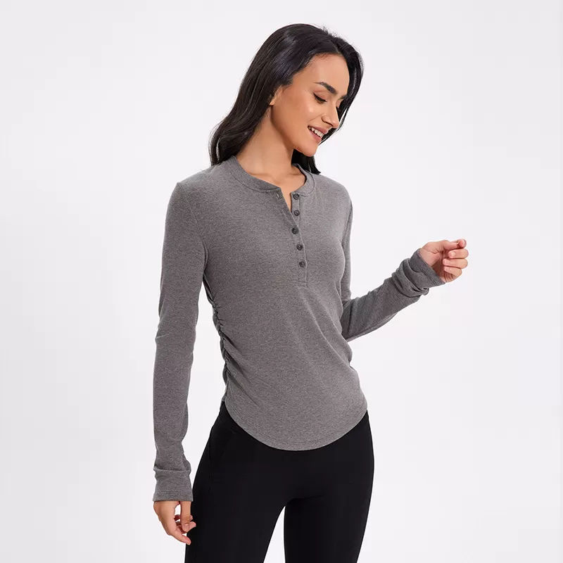 Women's Yoga Long Sleeve Top FGBYE6144