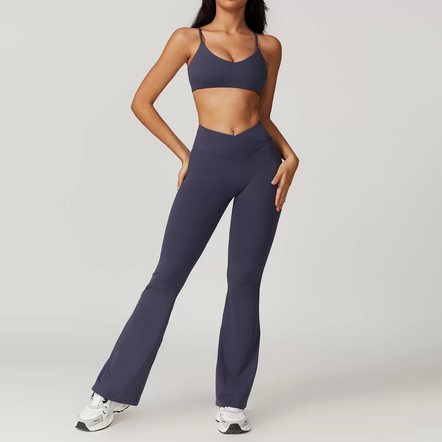 Women's 2-Piece Yoga Set: Bra Top and Pants FGBTZ8799