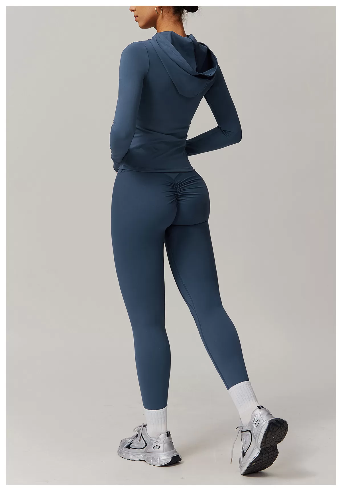 Women's 2-Piece Yoga Set: Jacket Top and Leggings FGBTZ9142