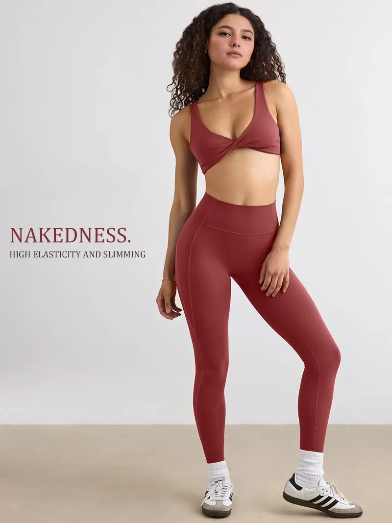 Women's 2-Piece Yoga Set: Bra Top and Leggings FGBB4008+K4522