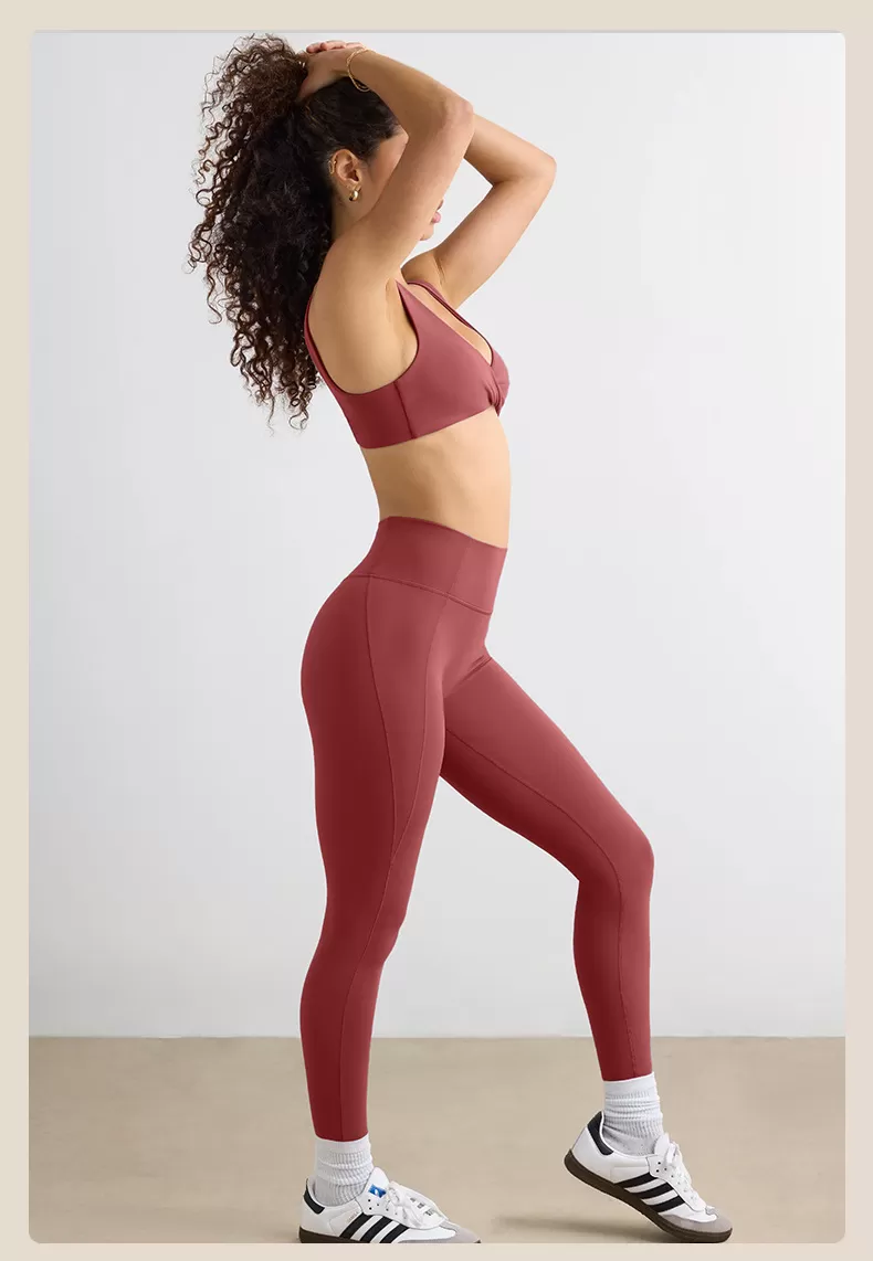 Women's 2-Piece Yoga Set: Bra Top and Leggings FGBB4008+K4522