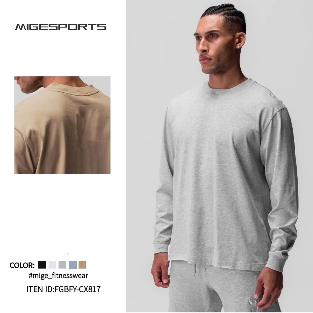 Men's Long Sleeves T-Shirts  FGBFY-CX817