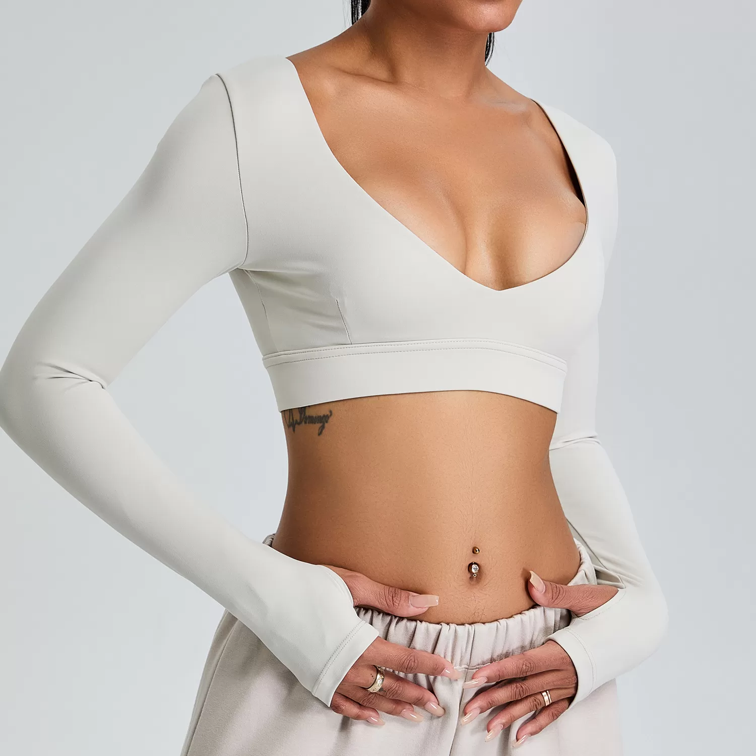 Women's Yoga Long Sleeves Top FGBTM0217