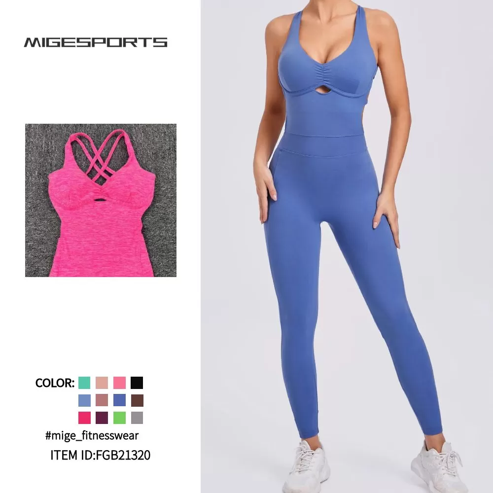 Women's One Piece Yoga Jumpsuits FGB21320