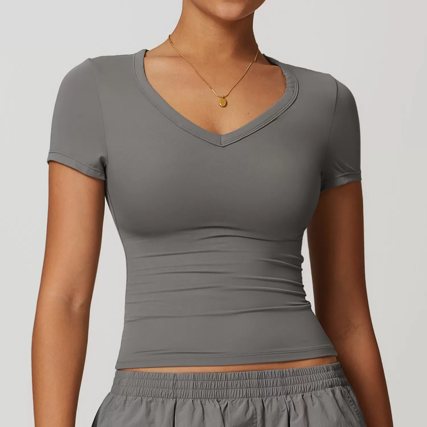 Women's Quick Dry Sportswear Short Sleeve Top FGBDDX8964-2